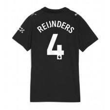 Manchester City Tijjani Reijnders #4 Bortedrakt Kvinner 2025-26 Kortermet